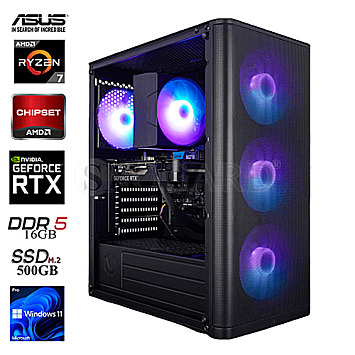GamingLine R7-8700F-RTX4060 OC powered by ASUS