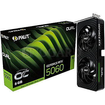 8GB Palit NE75060S19P1-GB2063D GeForce RTX5060 Dual OC