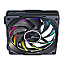 SeaSonic MAGFLOW-ARGB-1 MagFlow 1225 PWM ARGB 120mm Case Fan schwarz