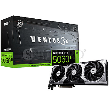 16GB MSI V812-072R GeForce RTX5060Ti 16G Ventus 3X OC