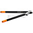 Fiskars 112580 PowerGear L77 Astschere schwarz/orange
