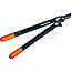 Fiskars 112580 PowerGear L77 Astschere schwarz/orange
