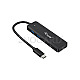 Equip 128964 USB-Hub 4-Port 2x USB-C / 2x USB-A schwarz