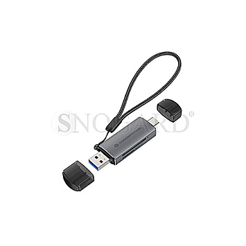 Conceptronic BIAN05G 2in1 Dual Plug Kartenleser SD/microSD USB 3.0