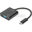 Digitus DA-70853 USB-C -> VGA Adapter 15cm schwarz
