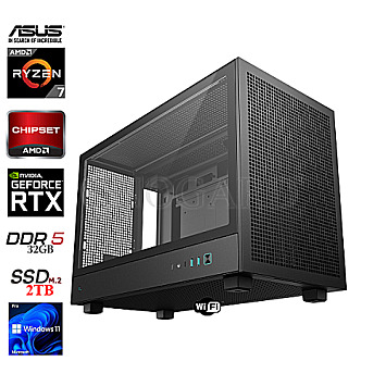 Mini/Cube Gaming R7-9700X-RTX5070 OC WiFi6E
