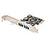 Digitus DS-30220-5 PCIe Add-On Karte USB 3.0 2-Port Low Profile Blende