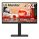 60.5cm (23.8") LG 24BA750-B IPS Full-HD 100Hz LAN Lautsprecher Pivot