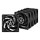 Arctic ACFAN00154A P8 PWM PST 80mm 5er Value Pack schwarz