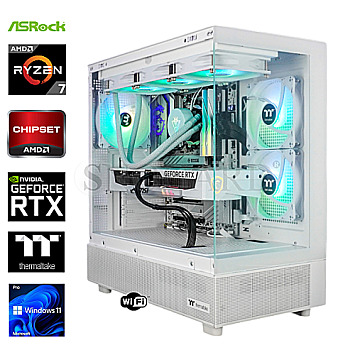 Ultra Gaming R7-7800X3D-RTX5070 OC WiFi7 White Build