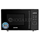 Daewoo MD-FC206SB Mikrowelle 20L/700W schwarz