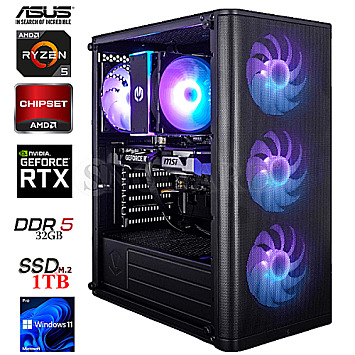 GamingLine R5-7500F-RTX5060Ti OC RGB