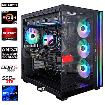 Ultra Gaming R7-9800X3D-RX9070XT OC RGB WiFi