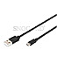 Digitus AK-300110-030-S USB 2.0 Anschlusskabel 3m schwarz