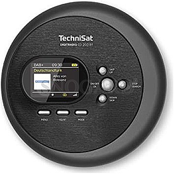 TechniSat 0001/3970 DigitRadio CD 2GO schwarz