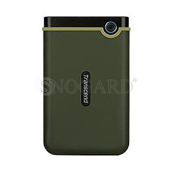 1TB Transcend TS1TSJ25M3G StoreJet 25M3 Slim USB 3.0 Micro-B Military Green