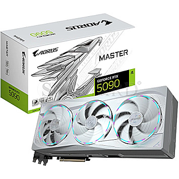 32GB Gigabyte GV-N5090AORUSM ICE-32GD AORUS GeForce RTX5090 Master ICE 32G