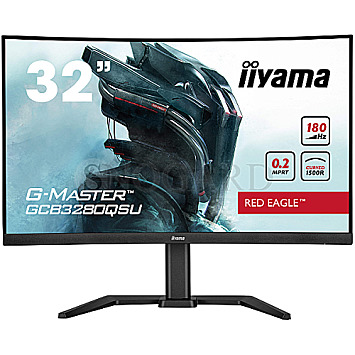 80cm (31.5") Iiyama G-Master GCB3280QSU-B2 Red Eagle VA WQHD 180Hz Curved