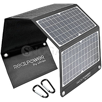 RealPower SP-30E Solarpanel 30 Watt 4 Panel