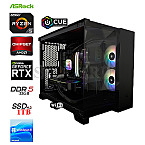 Ultra Gaming Corsair iCue 1 R5-7600X-RTX5070 WiFi6E powered by iCUE