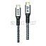2GO 797515 USB-C 240W Thunderbolt Schnellladekabel 2m silber
