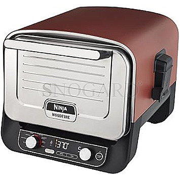 Ninja OO101EU Woodfire Elektrischer Outdoor Pizzagrill & Smoker