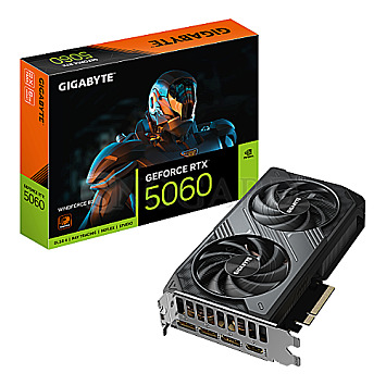 8GB Gigabyte GV-N5060WF2-8GD GeForce RTX5060 Windforce 8G