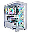 GamingLine R5-7600-RTX5060Ti OC WiFi7 Snow White
