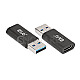 Club 3D CAC-1525 Adapter USB 3.2 Typ A <> USB 3.2 Typ C schwarz