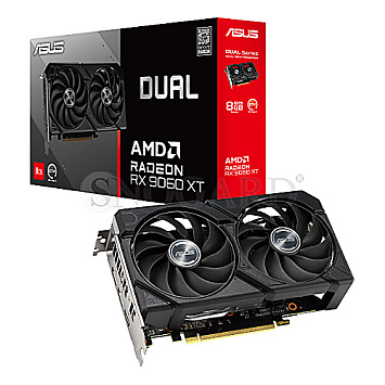 16GB ASUS DUAL-RX9060XT-8G Dual Radeon RX9060XT