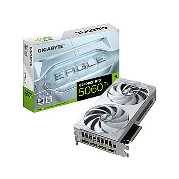 16GB Gigabyte GV-N506TEAGLEOC ICE-16GD GeForce RTX5060Ti Eagle OC ICE 16G white