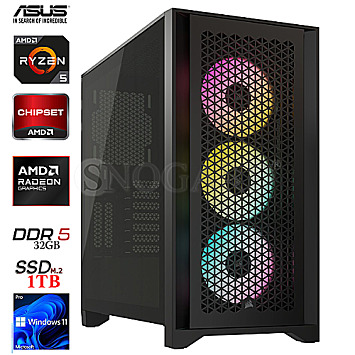 GamingLine R5-9600X-RX9060XT OC RGB