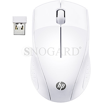 HP 7KX12AA Wireless Mouse 220 Snow White