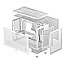 Deepcool R-CH260-WHNGM0-G-1 CH260 WH Mini Tower White Edition