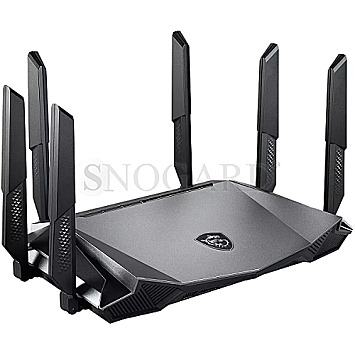 MSI RadiX AX6600 WiFi6 Gaming Router schwarz
