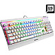 Sharkoon Skiller SGK3 RGB Kailh Blue USB QWERTY US white