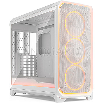 Fractal Design FD-C-MES3X-05 Meshify 3 XL Ambience Pro RGB White TG Clear Tint