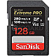 128GB SanDisk Extreme PRO R280/W100 SDXC UHS-II U3 Class 10 V60