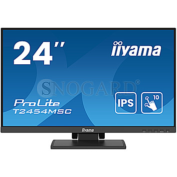 60.5cm (23.8") Iiyama ProLite T2454MSC-B2AG IPS Full-HD Multi Touch