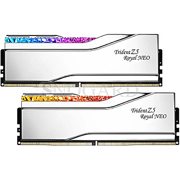48GB G.Skill Trident Z5 Royal NEO RGB Silver Cl40 DDR5-8000 Kit silber