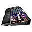Cougar Attack X3 RGB Speedy MX SPEED RGB Silver USB UK-Layout QWERTY