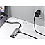 Equip 133489 USB-C 5in1 Multifunktionsadapter 4K Ultra HD 100W USB PD grau