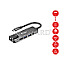 Equip 133489 USB-C 5in1 Multifunktionsadapter 4K Ultra HD 100W USB PD grau