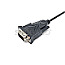 Equip 133392 USB-C auf seriell Adapterkabel 1.5m schwarz