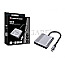 Conceptronic DONN13G Adapter USB-C >2xHDMI / USB-C PD / USB 3.0 Alu 4K UHD