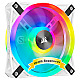 Corsair iCUE QL120 RGB PWM White 120mm