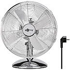 Goobay 39513 12"Retro-Tischventilator Metall
