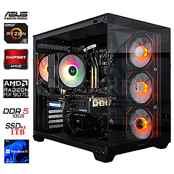 GamingLine R5-9600X-RX9070XT RGB