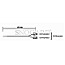 be quiet! BC060 CC-4420 CPU Power Cable 45cm schwarz