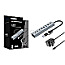 Conceptronic HUBBIES20GP 7-Port 3x USB-C 3.2 + 4x USB 3.0 Hub mit Netzteil